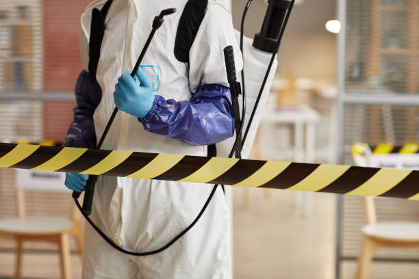 Professional Infectious Disease Decontamination technician working in Clinton, IN